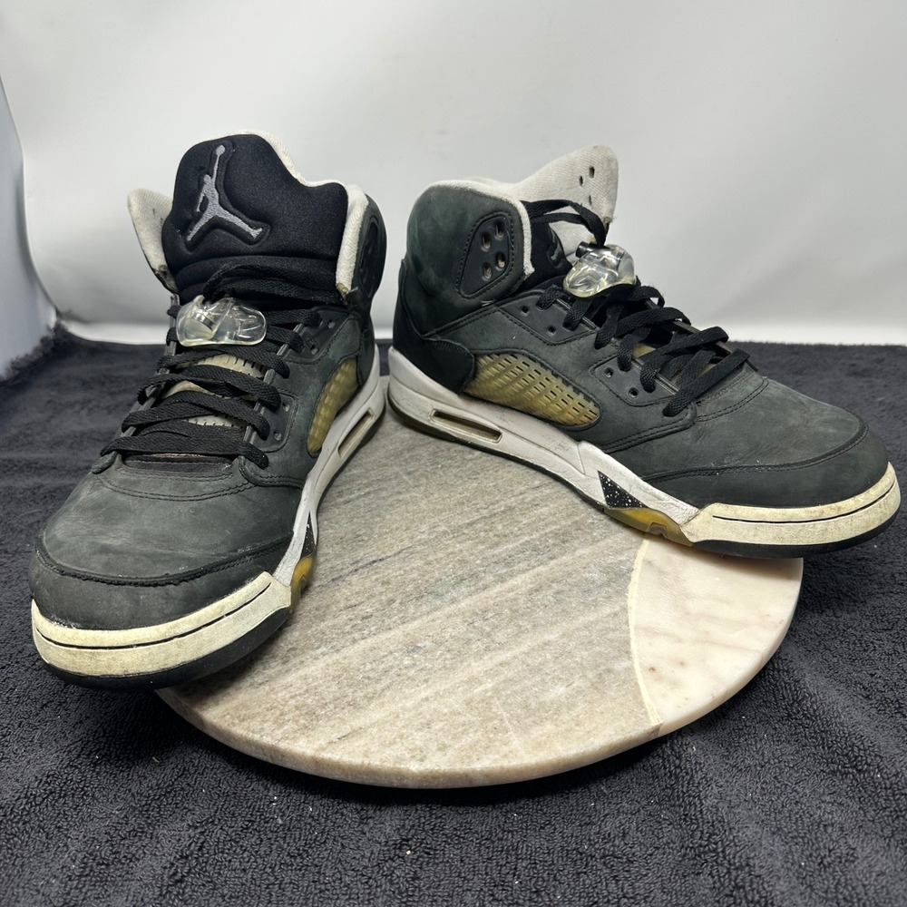 Jordan 5 Retro Anthracite Mens 12 Basketball Shoes Gray CT4838-011 Streetwear